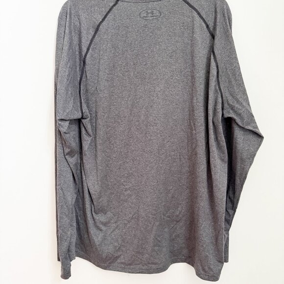 UNDERARMOUR - Men's Long Sleeve tee - Grey - 2XL - Picture 3 of 4